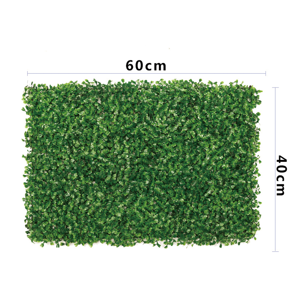 Plastic Green Grass Wall Backdrop Panel Greenery Artificial Ceiling Hanging Leaves Plant mats artificial plant wall panel