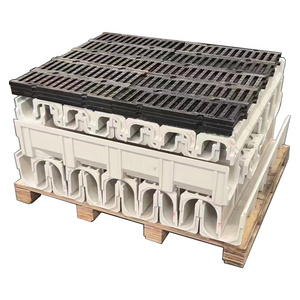 High Load High Quality Concrete Mold U Drain Customized Trench Drain Cover Steel Driveway Floor Grating