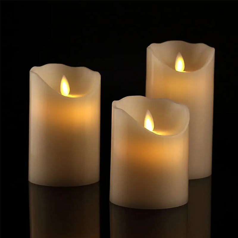 Swing Flame LED Candle Night Lights Wedding Party Home Decoration Flameless LED Candle