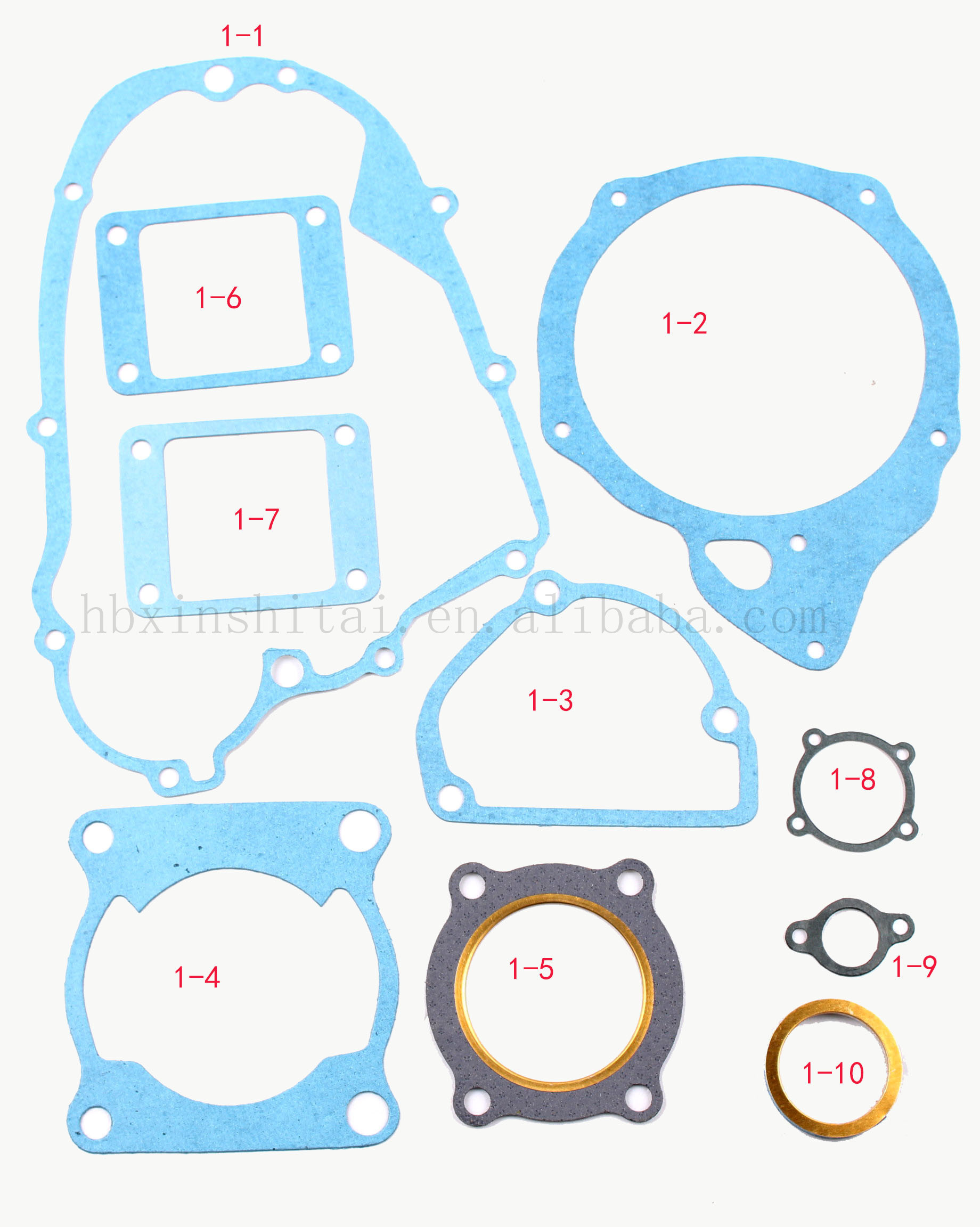 CD110 GY6 50CC 80CC 125CC 150CC 200CC Engine Complete Full Gasket Kit