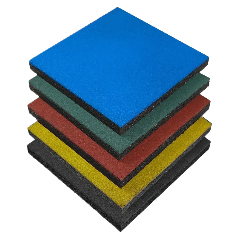 High density EPDM rubber  Different thickness 15 20 25 30 mm  Cheap outdoor playground mats