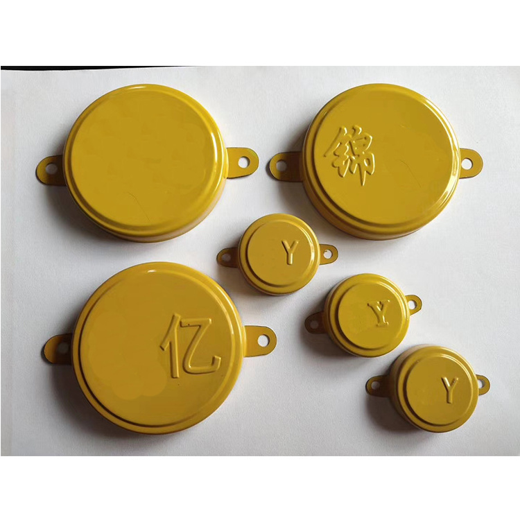 35 mm 70 mm Bucket seal barrel lid closure oil drum cover metal cap seals / Tinplate Cap Seal for 200L drum