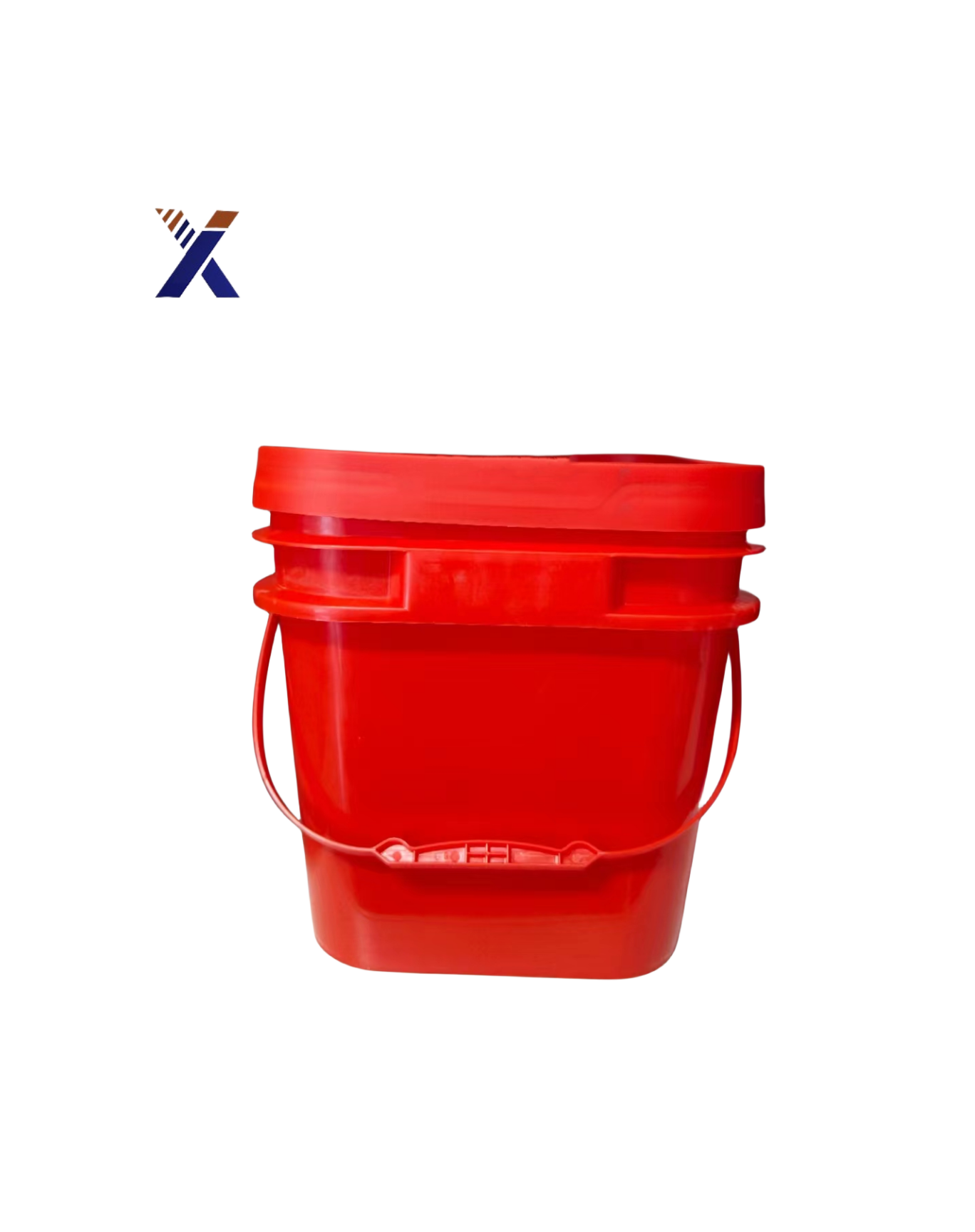 Color customized 10 liter plastic square bucket plastic pail with lids