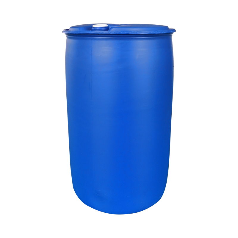 High quality 100% Plastic HDPE 200L plastic barrel / Blue drums for chemicals packing