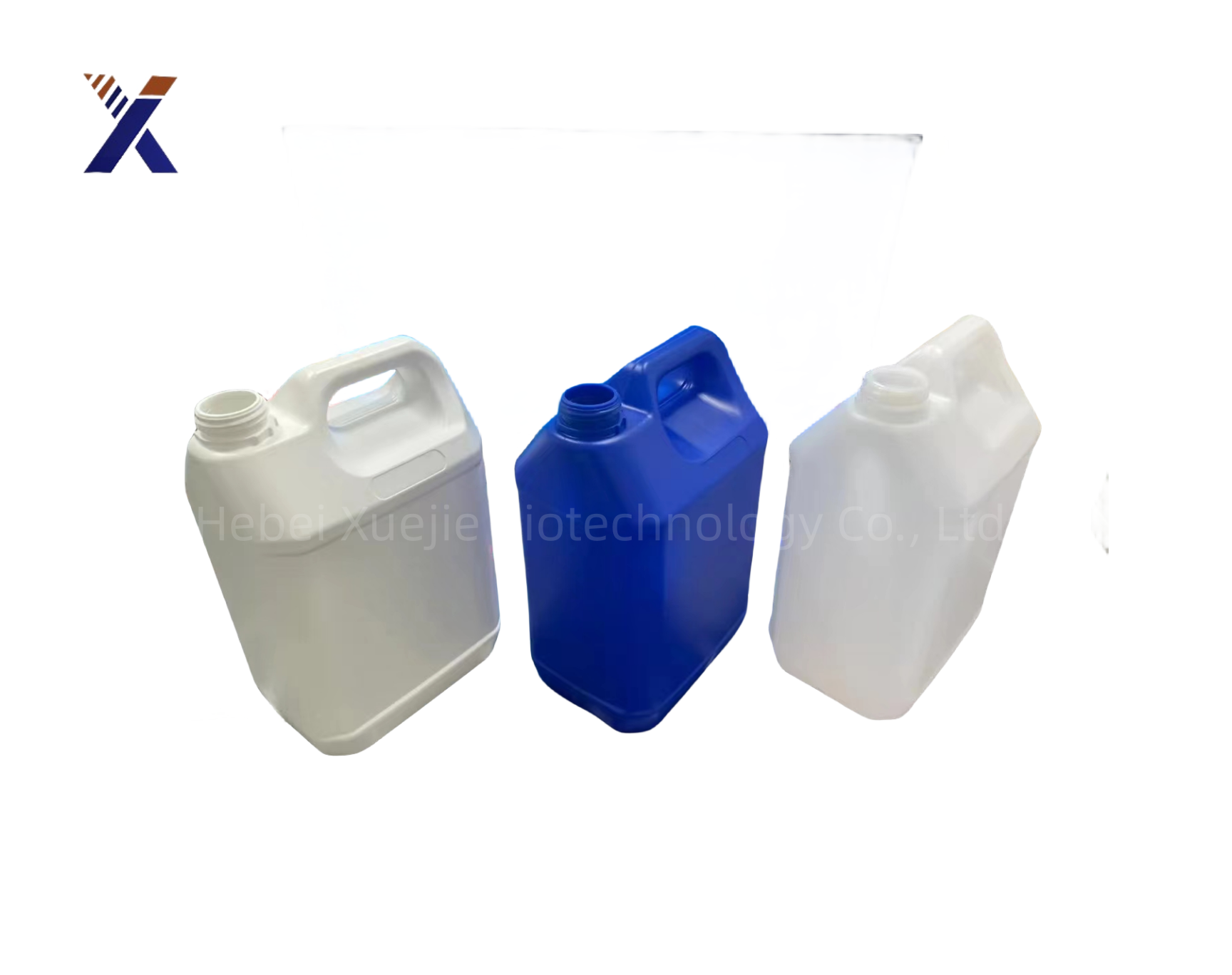 100% HDPE 1.3L Natural Color Porcelain White Plastic Mini Jerry Can