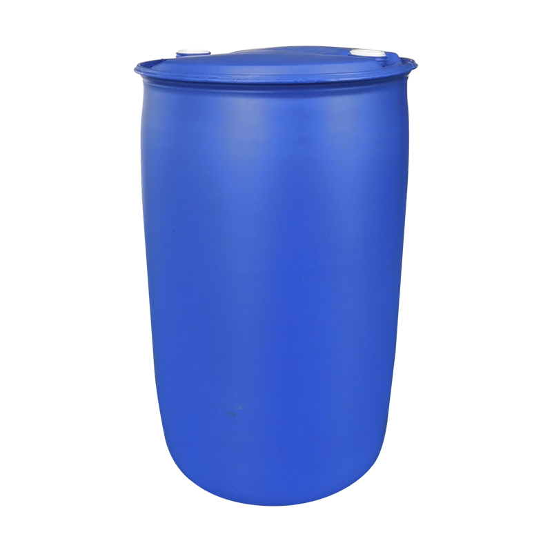 High quality 100% Plastic HDPE 200L plastic barrel / Blue drums for chemicals packing