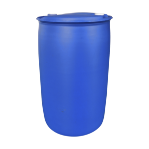 High quality 100% Plastic HDPE 200L plastic barrel / Blue drums for chemicals packing