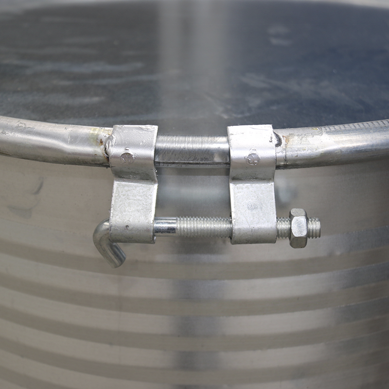 55 gallon 208 Liters 304 stainless steel barrel open top with ring lock