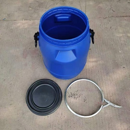 30 50 60 120 200 Liter Open Top Blue Plastic Oil Drum Barrel