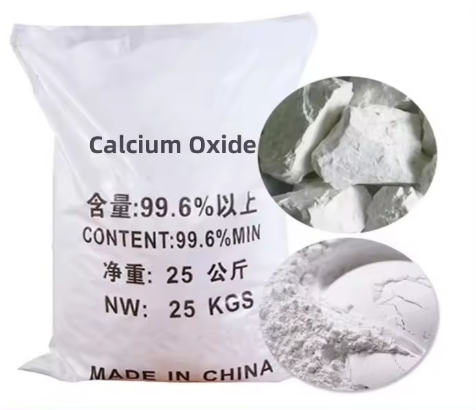 Good Price Calcium Oxide Chemical Raw Material Quicklime For Refractories Desiccant