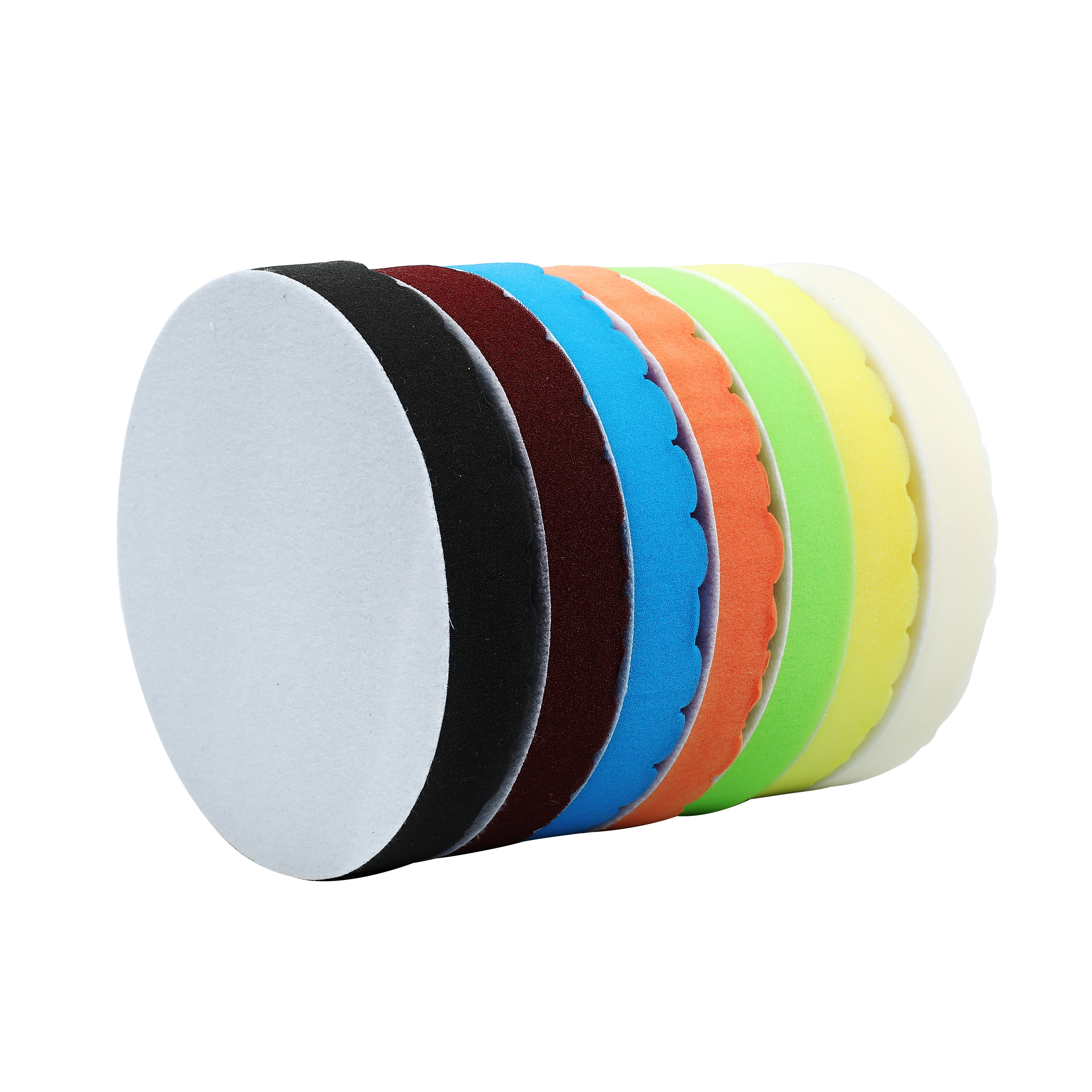 Best Seller hexagonal design Sponge Drill Buffing Pad Auto Detailing Foam Polishing Pad for Car