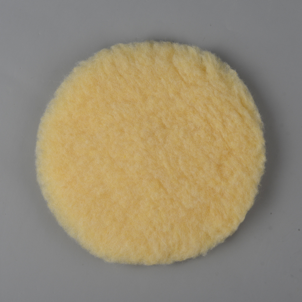 Elastic synthetic wool polishing wheel blended wool buffing bonnet for car polishing and waxing