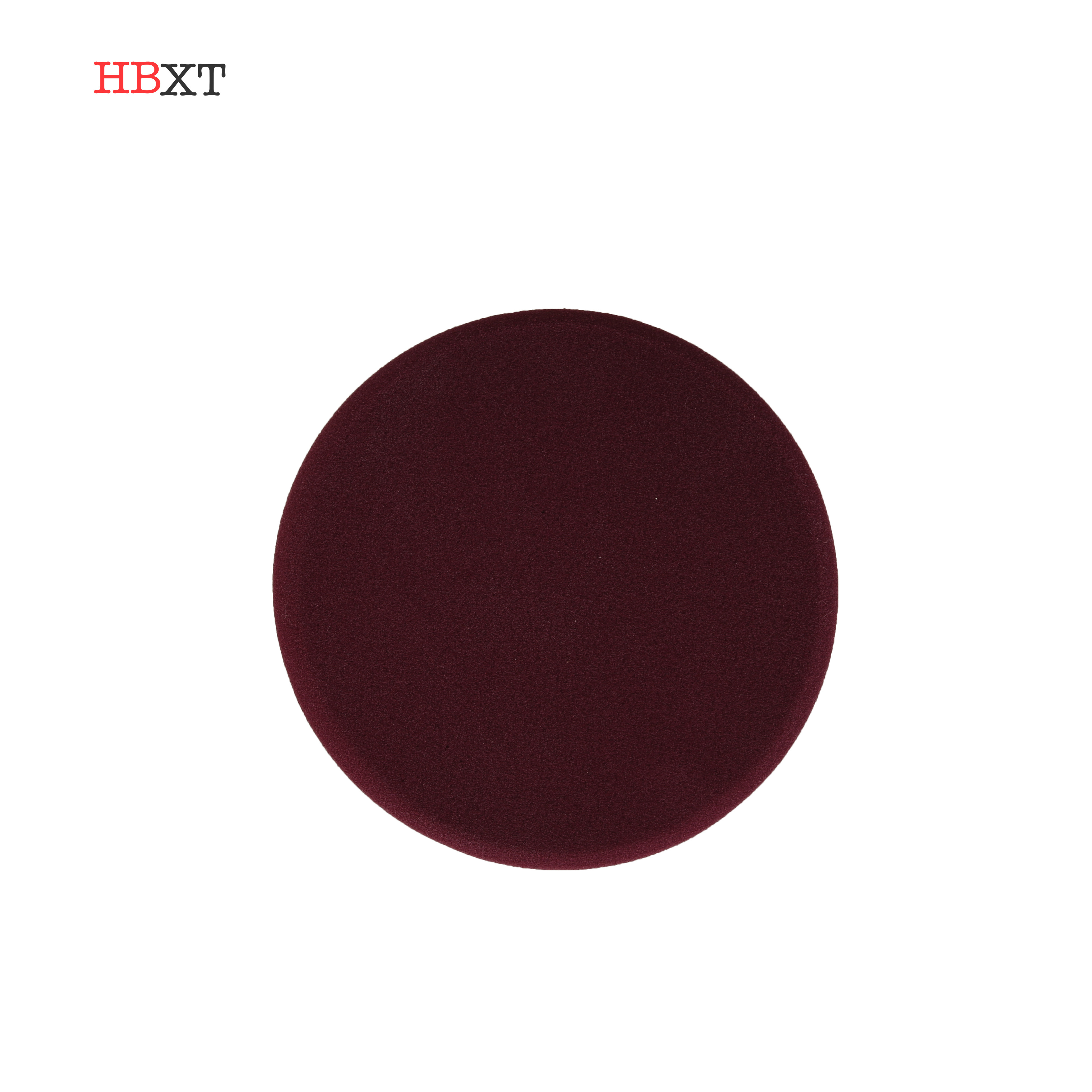 Car polishing pad maroon sponge buffing pad hard foam cutting pad for car polisher