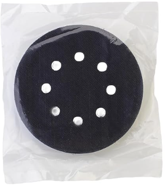 5 Inch 8 Holes Foam Interface Pad Super Foam Sanding Pads for Buffer