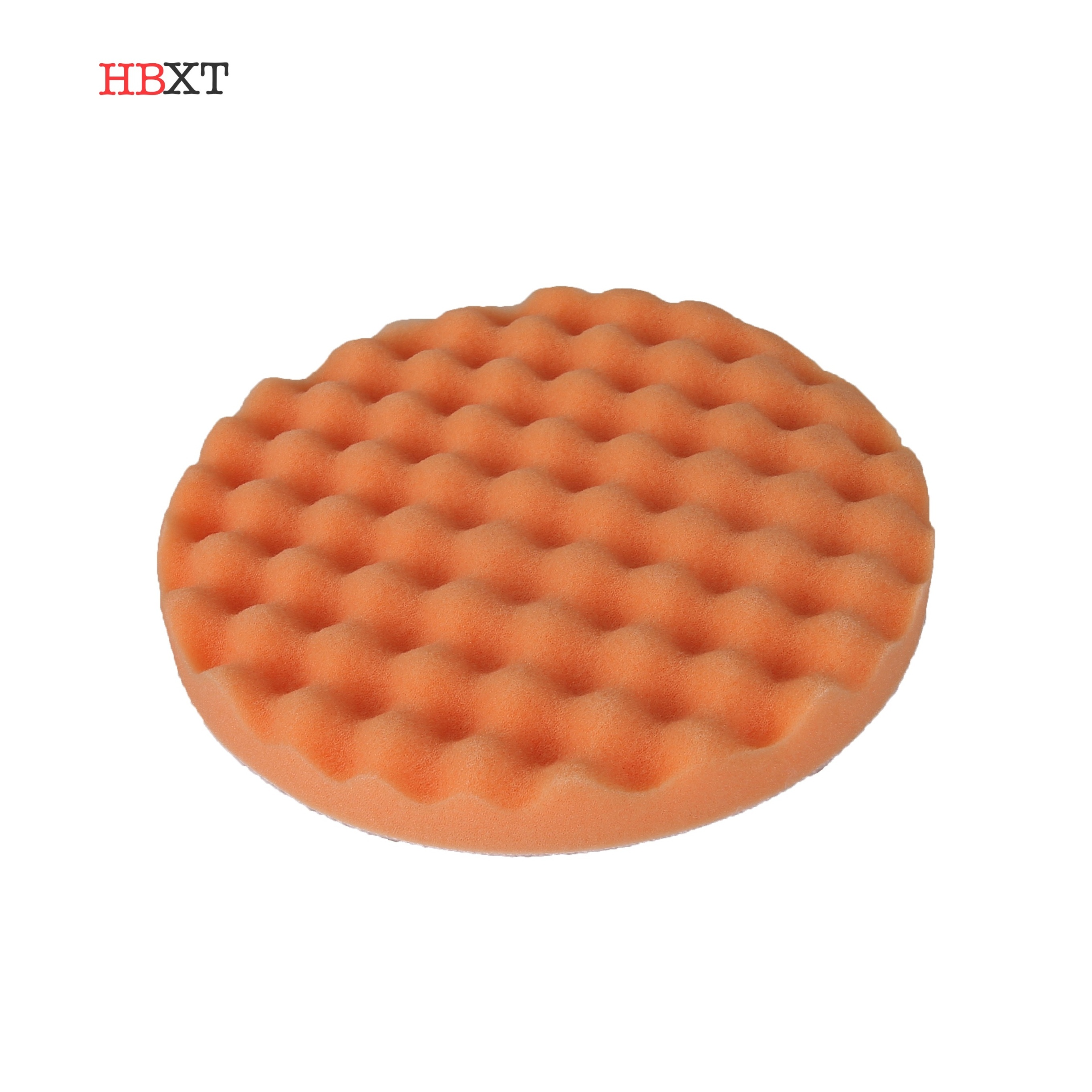 Hook & Loop  Small Waffle Foam polishing pad, hard for Cutting Polishing, for Auto Detailing