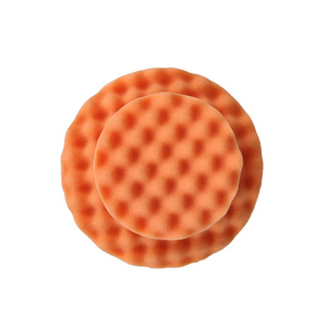 Hook & Loop  Small Waffle Foam polishing pad, hard for Cutting Polishing, for Auto Detailing