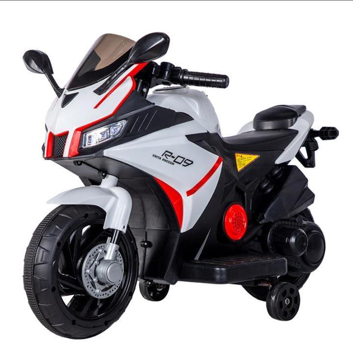 OEM Children's Battery Operated Ride-On Electric Bike Kids Motorcycle with Wheel Power Rechargeable Toy Car for Kids