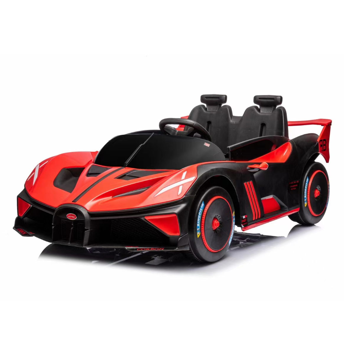 24V Electric Battery Remote Car Ride-On Toy Car Boys' Design Model with 4 Wheels Plastic Manufacturer's RC Cars Baby Toys