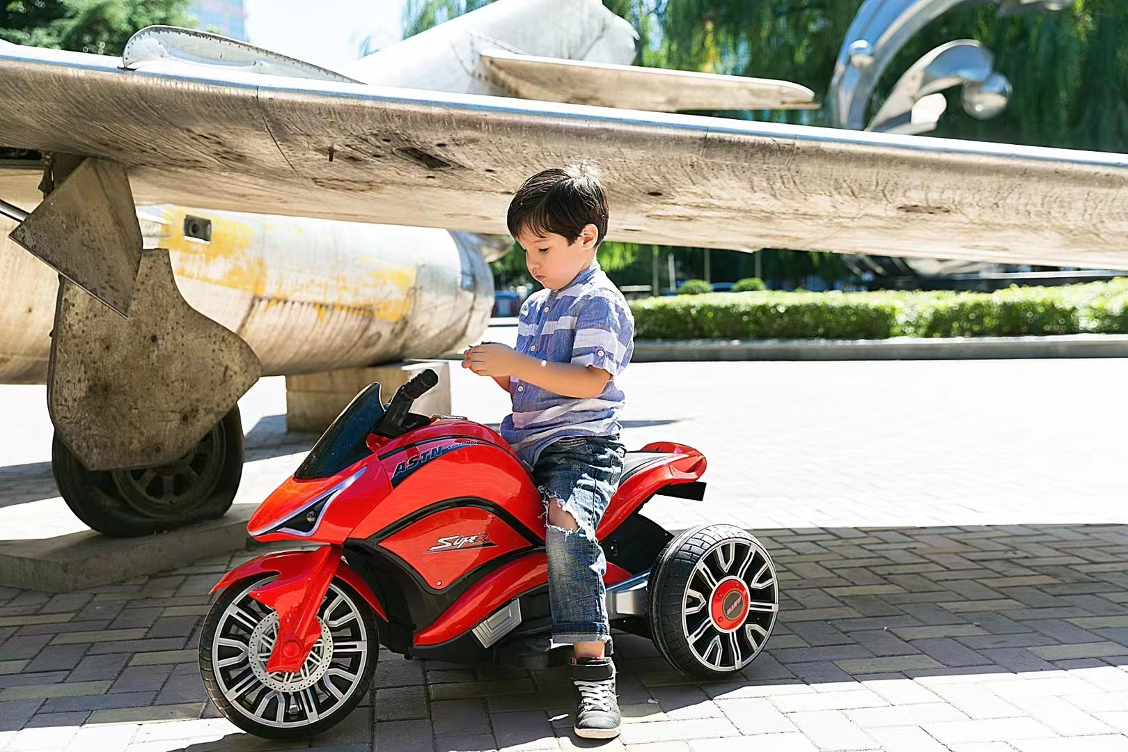 6V Battery Powered 3 Wheels Kids Motorbike Children toys ride on car kids electric motorcycle for BOYS GIRLS TODDLERS