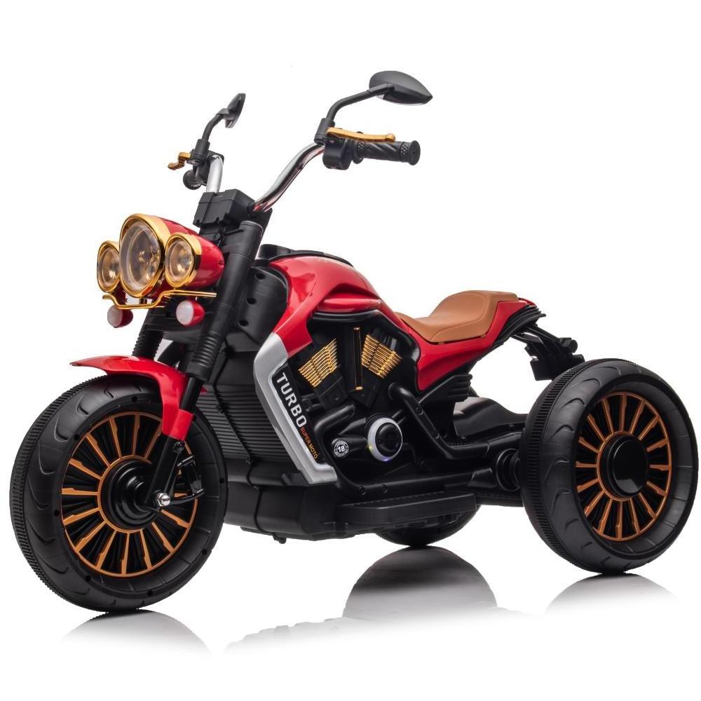 Child Motorbike Ride On Car Toys 12V 4.5A Large Capacity Battery 380 Motor Dual Drive Kids Electric Motorcycle For Boys Girls