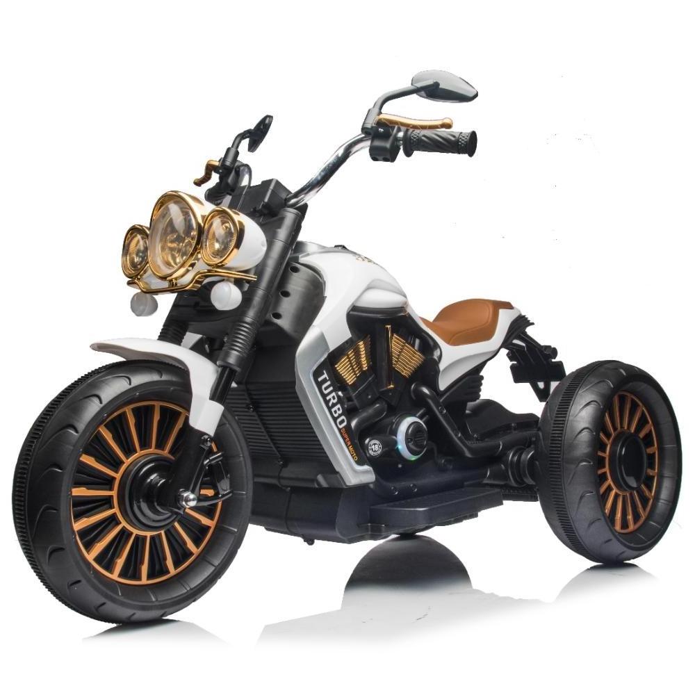 Child Motorbike Ride On Car Toys 12V 4.5A Large Capacity Battery 380 Motor Dual Drive Kids Electric Motorcycle For Boys Girls