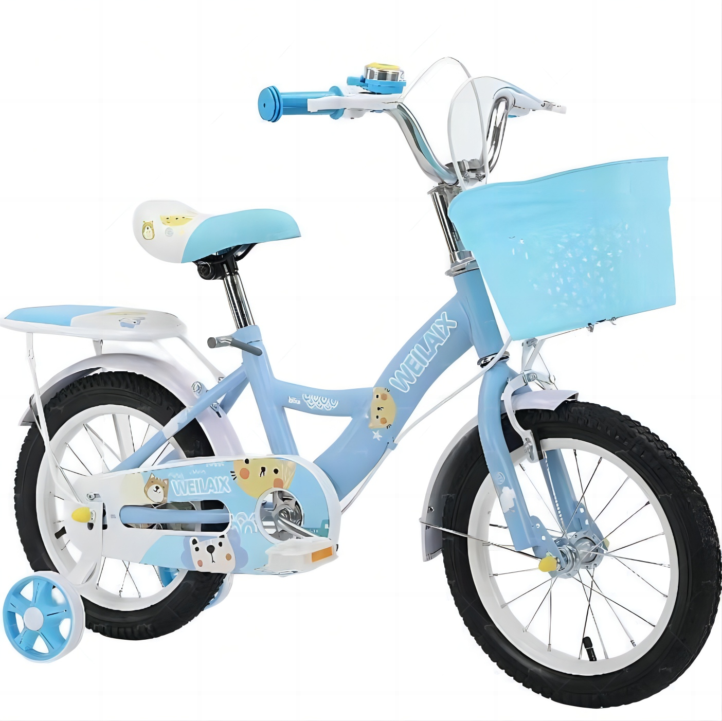 High quality new model child cycle training wheel kids bike 16 20 inch city cycle for 3-15 yeas old girls with training wheel