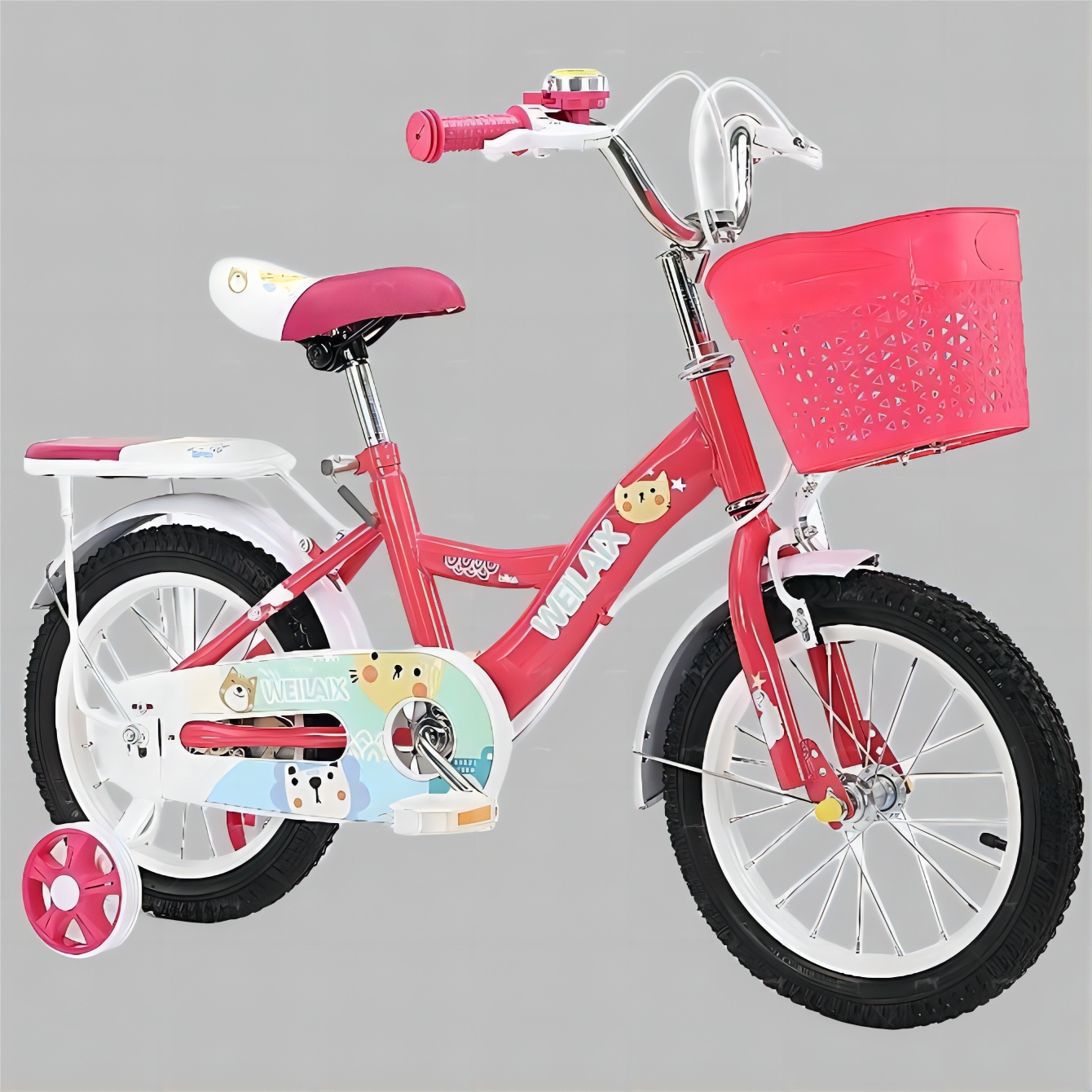 High quality new model child cycle training wheel kids bike 16 20 inch city cycle for 3-15 yeas old girls with training wheel