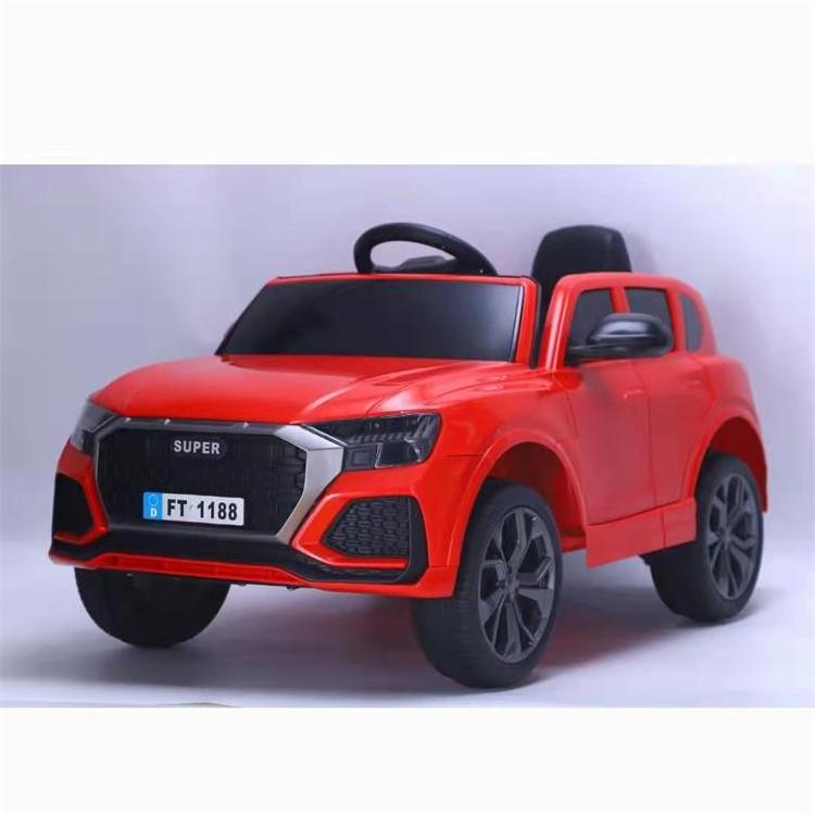 High quality plastic 4 wheel 12v battery powered children ride on toy car