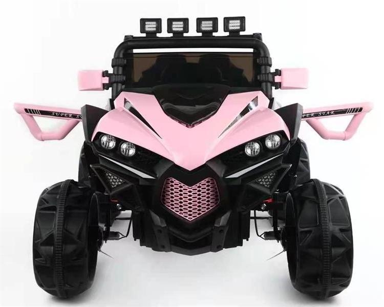 Pink battery operated kids baby car big cars for kids to ride electric toy vehicle