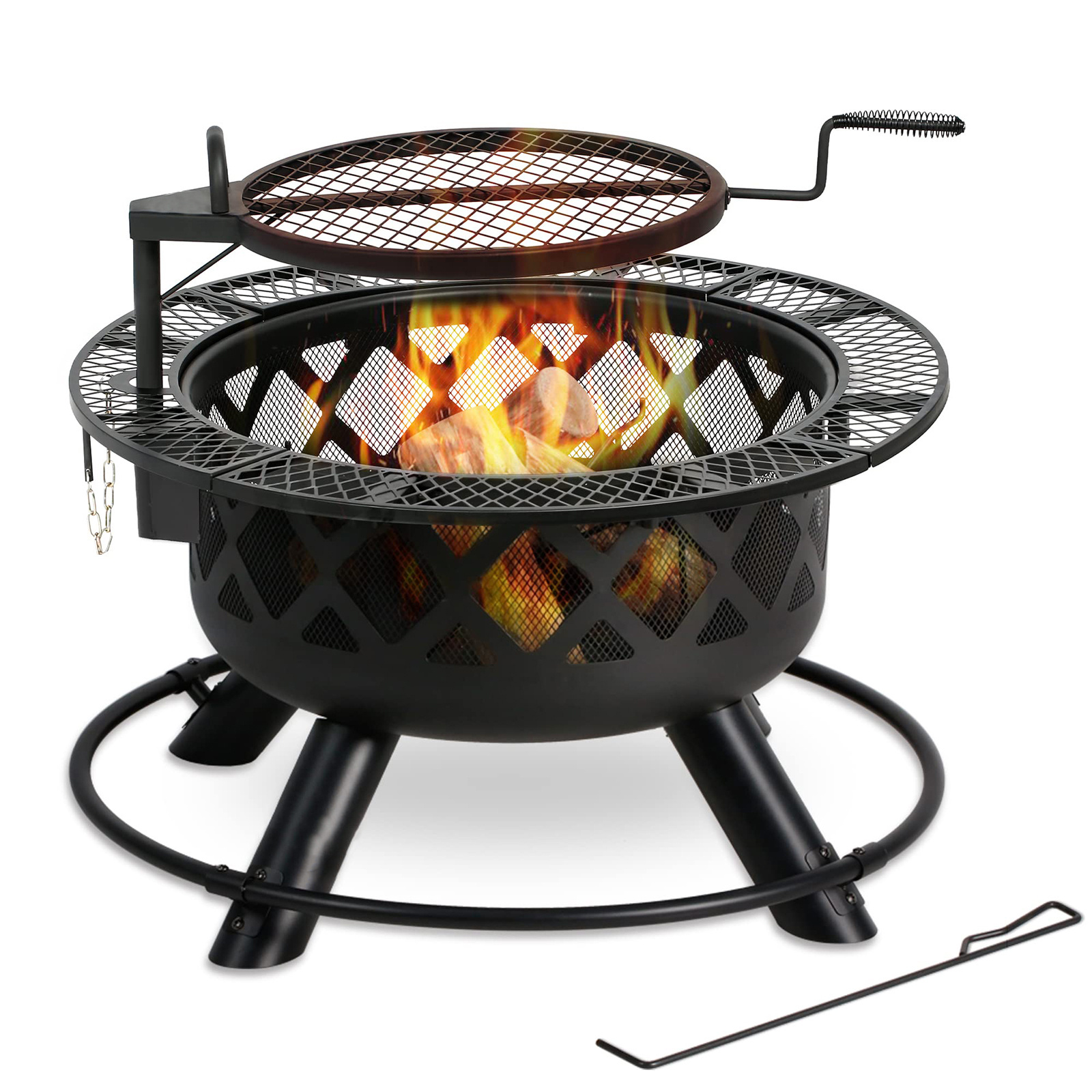 fire pit outdoor  round fire pit table