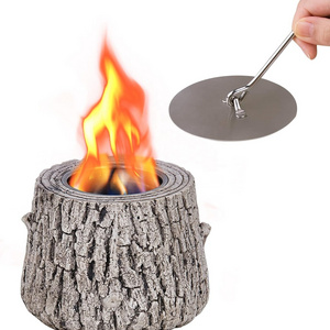 Tabletop Fire Bowl Pot Indoor Outdoor Portable Tabletop Fireplace Clean Burning Bio Ethanol Table Top Fire Bowl