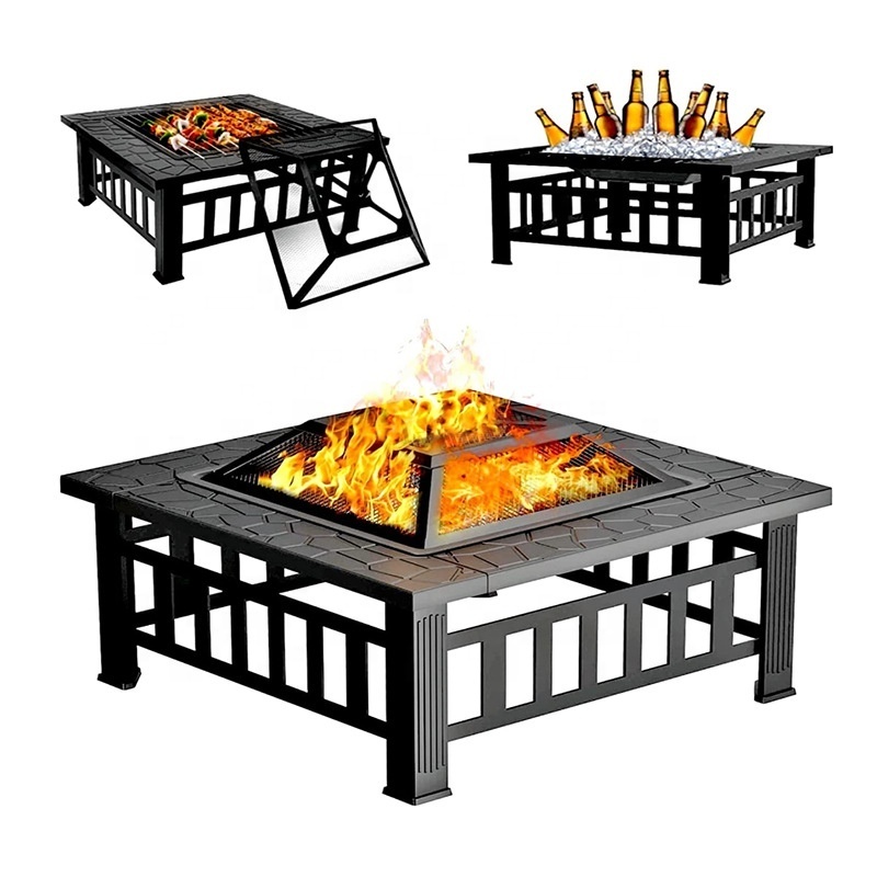 Modern Design Quality Outdoor Warmer BBQ Grill Stove Fire Pit Patio Wood Burning Warmer for Garden Yard