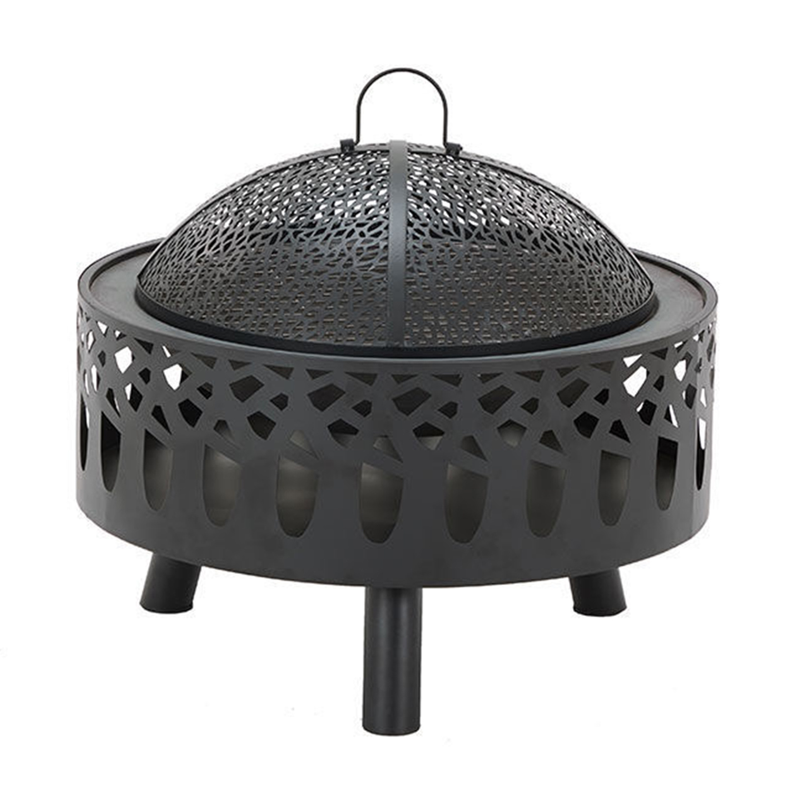 Grill fire basin Garden grill Charcoal grill Home barbecue table Indoor heating stove Wood stove Cooking tea around the stove