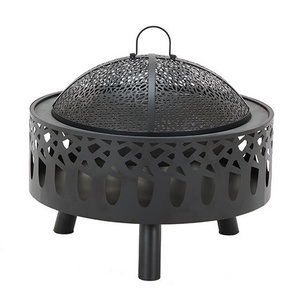 Grill fire basin Garden grill Charcoal grill Home barbecue table Indoor heating stove Wood stove Cooking tea around the stove