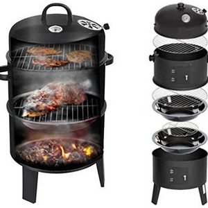 3 in 1 Outdoor bbq grill Space Party Travel Beer Discount Portable Charcoal Barbecue Grill Smoker Bbq Grills