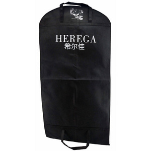 Custom Printed Breathable Wedding Dress Cover Suit Garment Bag WIth Logo