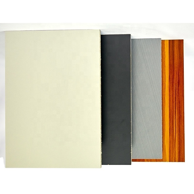 1.3mm 1.6mm HDF  Melamine MDF Laminated MDF door skin Board density 680kg/cbm