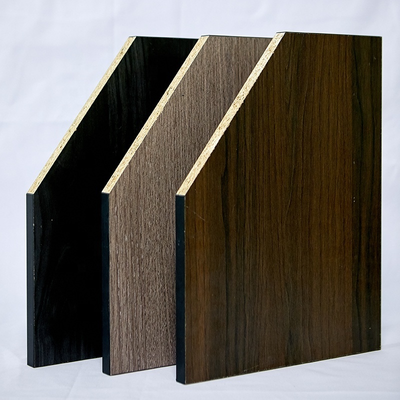 1.3mm 1.6mm HDF  Melamine MDF Laminated MDF door skin Board density 680kg/cbm