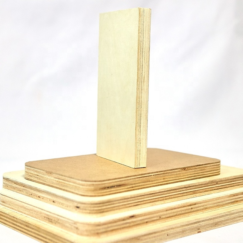 Melamine Plywood Board Melamine Marine Plywood With Wood Grain Color High Quality For Sale