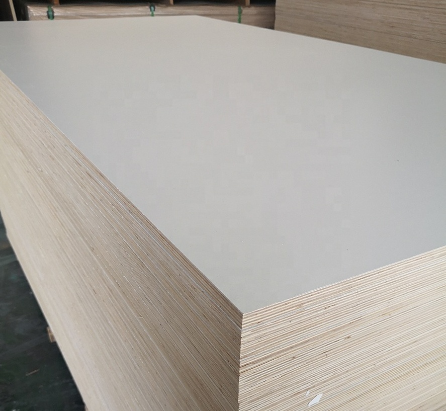 Melamine Plywood Board Melamine Marine Plywood With Wood Grain Color High Quality For Sale