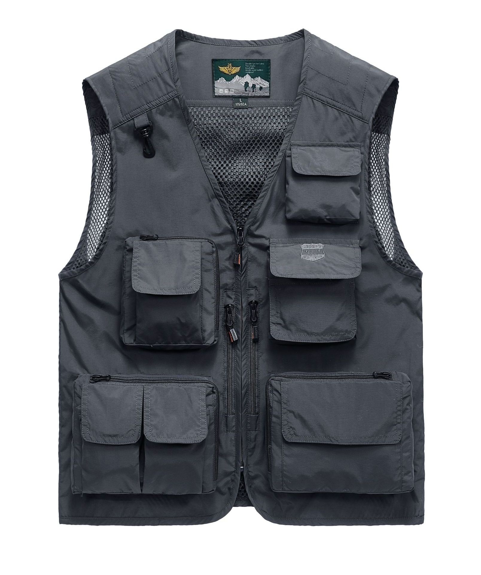 Outdoor Hunting Fly Fishing Fisherman Gilet with Multi Pockets Travel Photography Journalist Vest