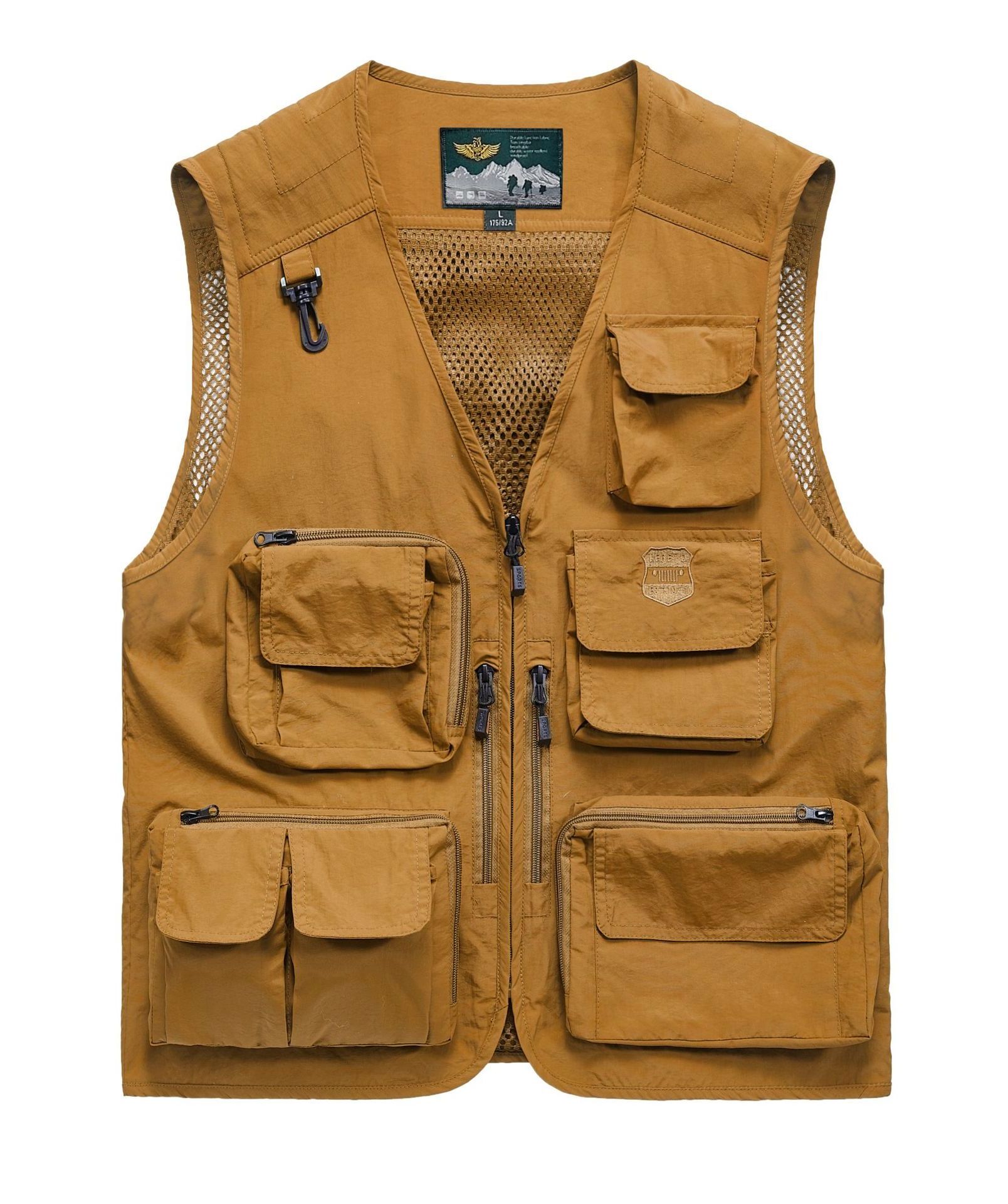 Outdoor Hunting Fly Fishing Fisherman Gilet with Multi Pockets Travel Photography Journalist Vest