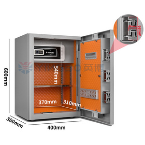 Yingbo safe Hot Sale Powder Coating Fingerprint Digital Lock Safe Box