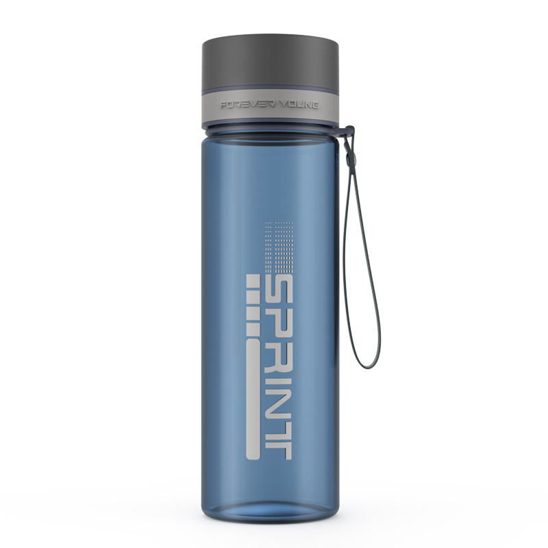 High Quality 800ml Bpa Free Tritan Drinkware Gym Motivational Plastic Sports Water Bottles