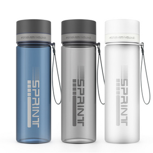 High Quality 800ml Bpa Free Tritan Drinkware Gym Motivational Plastic Sports Water Bottles