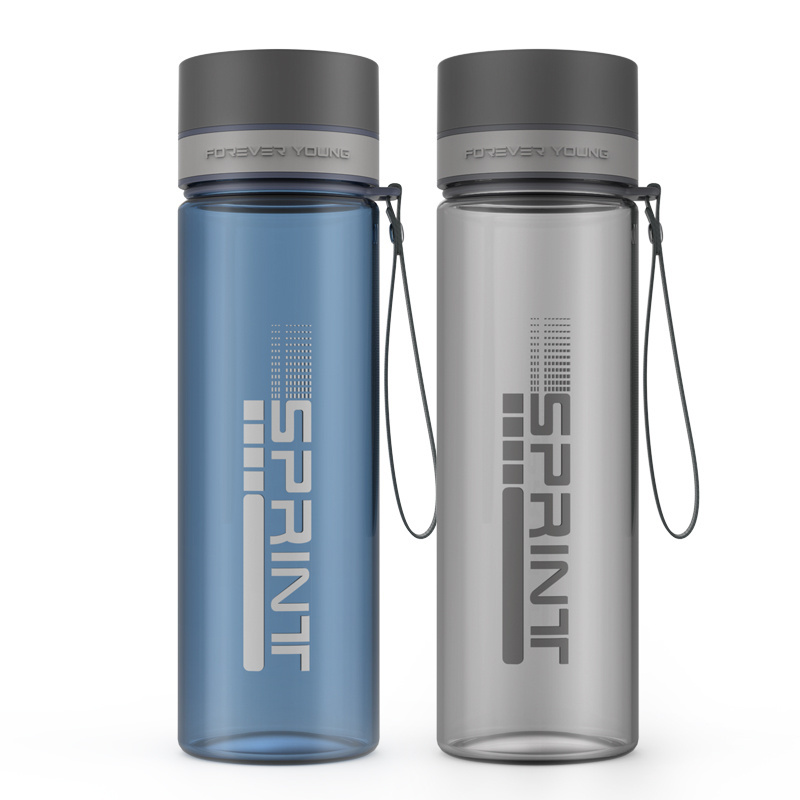 High Quality 800ml Bpa Free Tritan Drinkware Gym Motivational Plastic Sports Water Bottles