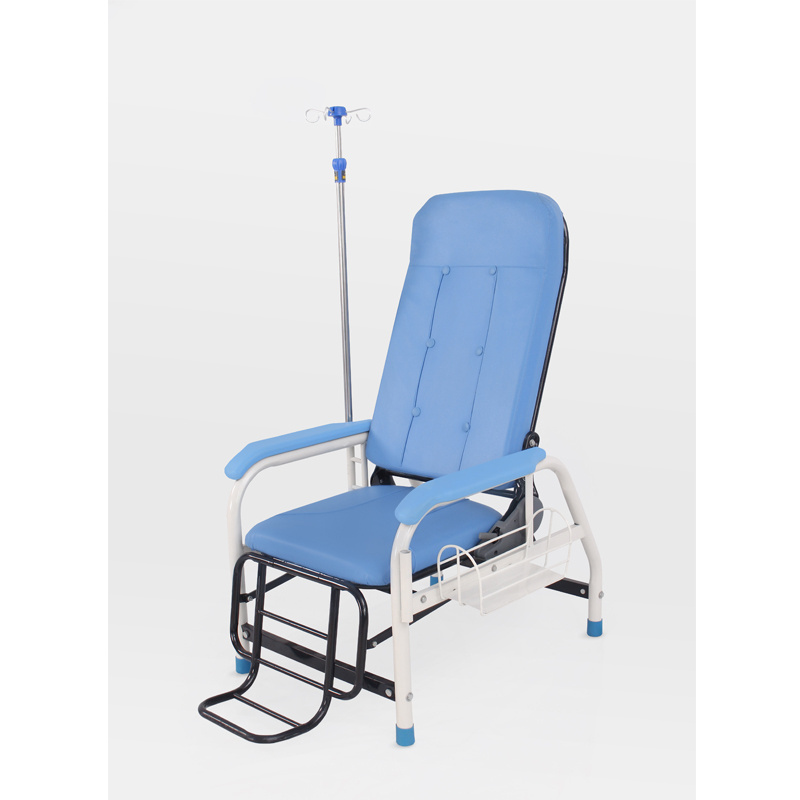 medical Dialysis Chair clinic transfusion chair medical waiting chair with IV pole