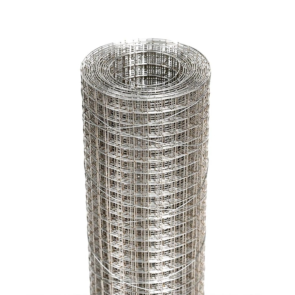 16 gauge 12 gauge 1/4 inch 1/2 galvanized hardware cloth stainless steel welded wire mesh roll