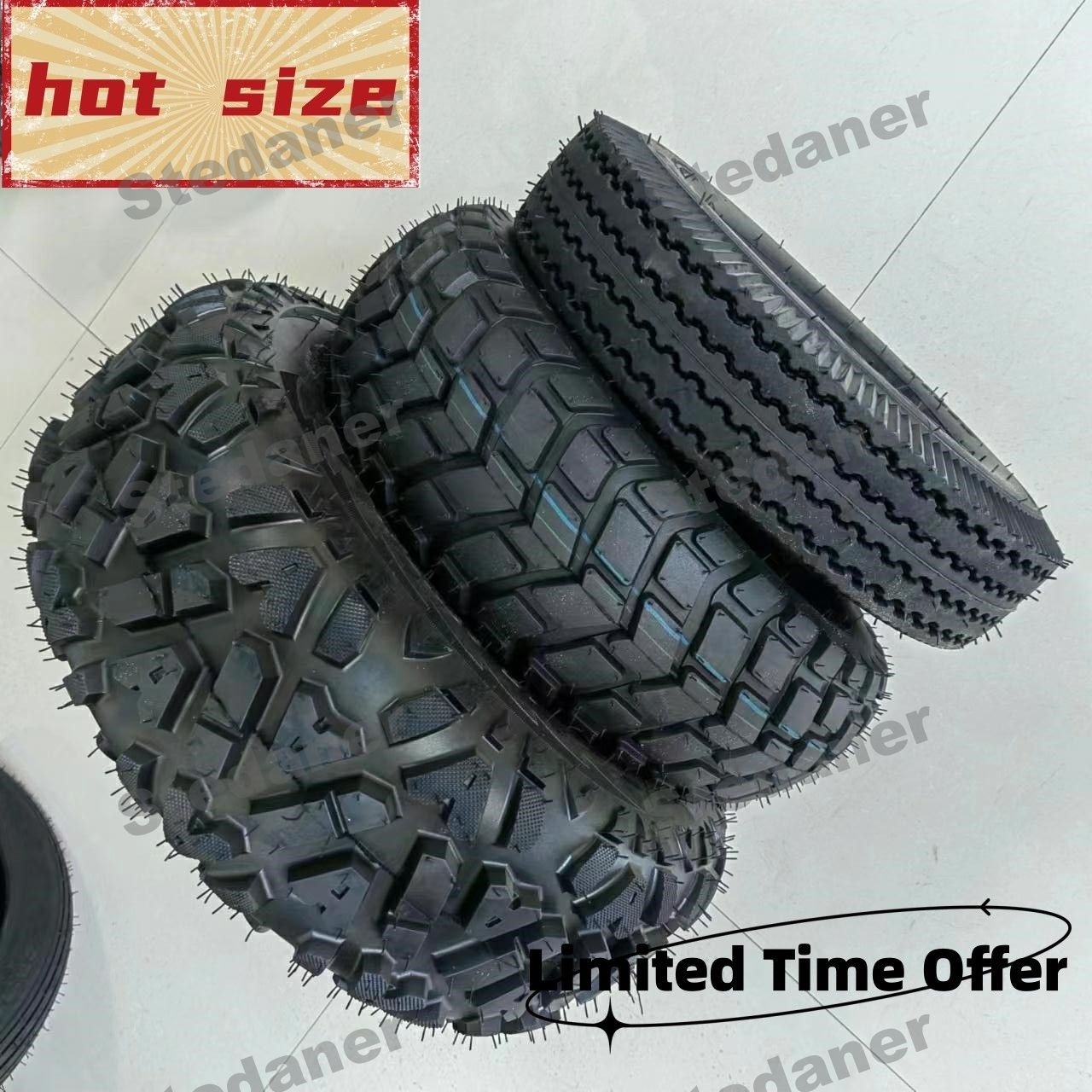 Wholesale sport all terrain 18*9.50-8 19*7-8 ATV tires 6pr/8pr ATV tires 8 10 inch wheels tubeless tires