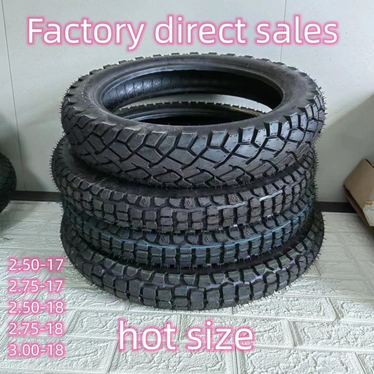 Motorcycle Tires Tube 4.00-8 off road tires for motorcycle 120 70 17 motorcycle tire